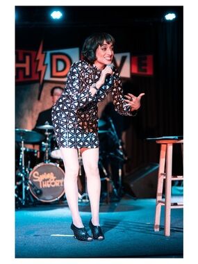 LULU’S | Sequin Geo Mini Dress